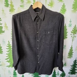 Claiborne Charcoal Long Sleeve Top